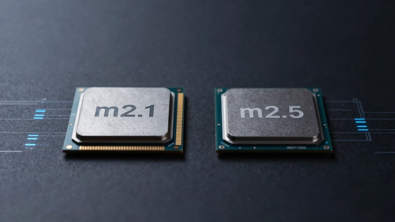 m2.1 与 m2.5 性能差异